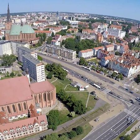 Apartament Wyszynskiego Szczecin Polska Dış mekan fotoğraf